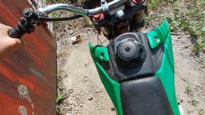 Пит Байк из хлама.