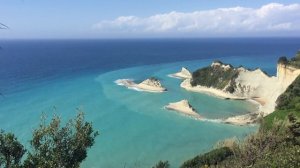 Beautiful Cape Drastis in Corfu Greece