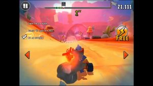 Angry Birds Go! Gameplay Walkthrough Part 29 - Drifting! Stunt (iOS, Android)
