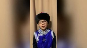Дети поделились любимыми стихами на бурятском языке