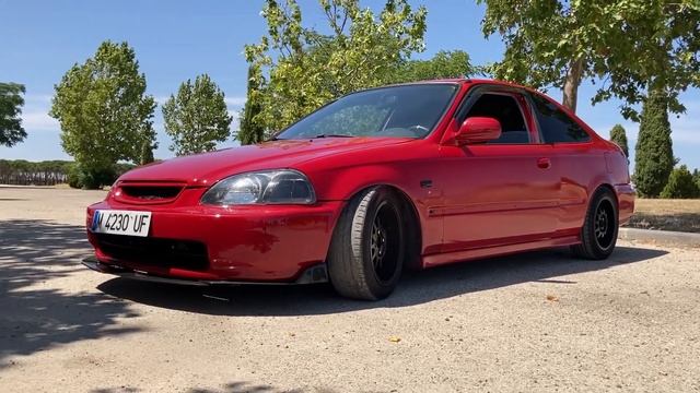 ¡Mi primer video! Presentacion del canal. Honda civic Ej8 #honda #circuito смотреть онлайн