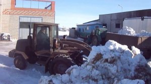 самодельный погрузчик на базе Т-40