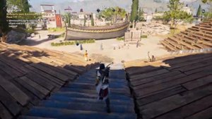 Табличка "Плавучий театр". Ахея. Assassin's Creed® Одиссея