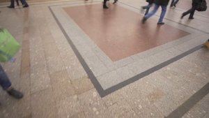 Russia, Moscow, metro ride from Печатники to Кожуховская
