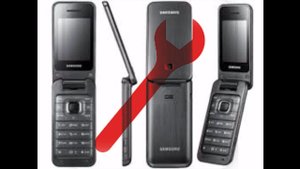 ремонт  телефона раскладушки SAMSUNG c3520