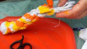 Мастер-класс по покраске ткани. Этап 6. Окраска ткани