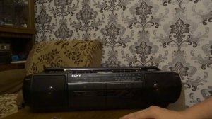 ретро магнитола SONY CFS-DW30L 1988 года вып.