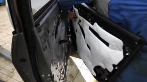 Люфт  дверной карты. Haval F7