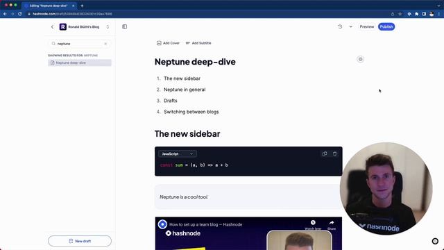 A deep dive into Hashnode's new blog editor