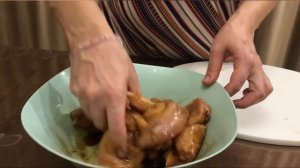 Куриная грудка в соевом соусе