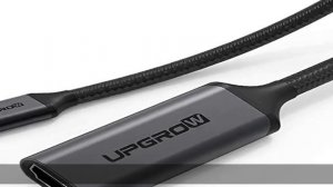 Upgrow USB C to HDMI Adapter 4K@60Hz Cable Type C to HDMI Adapter [Thunderbolt 3 Compatible],for Ma