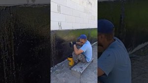 Гидроизоляция фундамента гаража.   Часть первая.