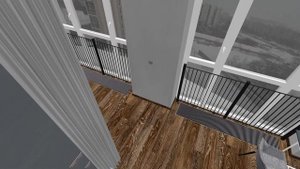 Sweet Home 3D кв анфилада с мебелью и отделкой. Без света