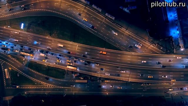 Съемка Москвы с квадрокоптера