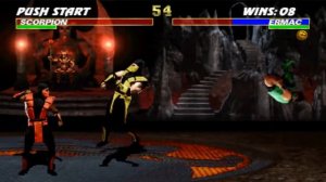 Ultimate Mortal Kombat 3: Ermac Gameplay