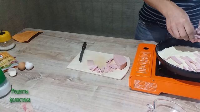 Пицца на сковороде за 5 минут! | Быстрый рецепт пиццы