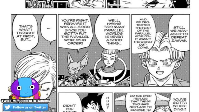 Universe 12 Time Machine?! Dragon Ball Super Manga Chapter 26 Gohan's Farewell To Future Trunks смотреть онлайн