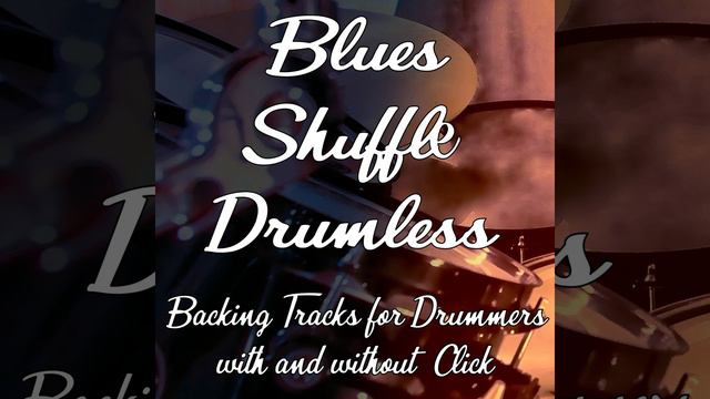 128 Bpm Drummer Jamtrack -Major Blues Shuffle without Metronome