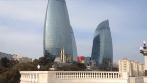 ПРОГУЛКА ПО НАГОРНОМУ ПАРКУ В БАКУ ПАНОРАМА НА ГОРОД