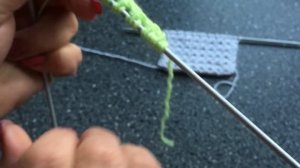 Простые узоры спицами. Узор «Рогожка».