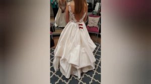 Different Types of Bustles for Wedding Dress