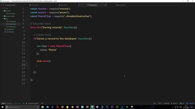 MongoDB Tutorial #6 - Saving Data to MongoDB