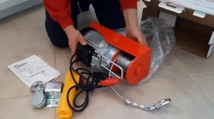 Распаковка — Таль электрическая Skiper ТЭ500