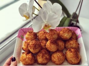 Кокосовое печенье "Райское наслаждение" всего из трех ингредиентов (без муки).