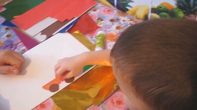 Влог.Наше утро.Делаем аппликацию.Готовлю.Гуляем в Парке Гагарина.Немного покупок смотреть онлайн