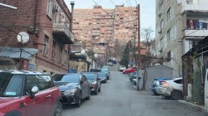 Тбилиси. Воскресное утро в Сабуртало. Долидзе, Бахтрионская, Хилианская. Маршрут по просьбе зрителе