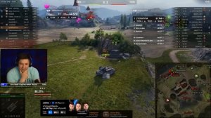 КАК АНТИКВАР ПОЛОМАЛ ЛЕВШУ НА СТРИМЕ! ЛЕВША И СПИЧКА ТУРНИР #wot #левша #миртанков