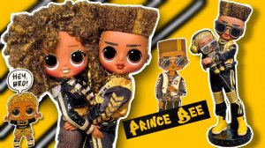 ЗОЛОТОЙ Prince Bee  LOL OMG GUYS САМЫЙ ЛУЧШИЙ МАЛЬЧИК! ЛОЛ Сюрприз семья Роял Би