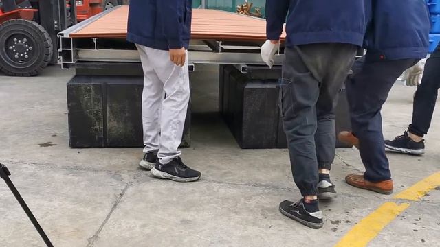 EPS Foam HDPE Floating Dock 600kgs Modular For Marine смотреть онлайн