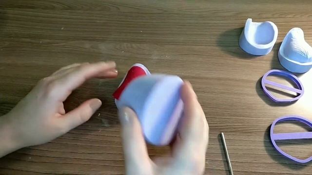 Красная роза из полимерной глины МК