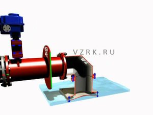 ПРУ принцип работы в 3D. ООО "ВЗРК", vzrk.ru