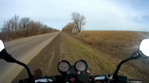 Bajaj Boxer 125. Динамика на трассе. Разогнал трудяжку.