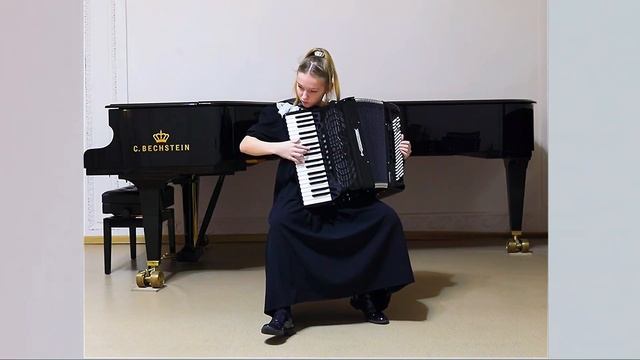 Р.Шимчик - Н.Выгодский Парафраз на тему Каприса ля минор Н.Паганини Ева Поповицкая (аккордеон) смотреть онлайн