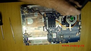 Ноутбук Sony Vaio PCG-61611M разборка, чистка.