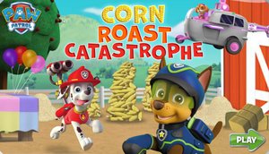 Щенячий патруль. Игра Кукурузная катастрофа. Paw Patrol. Game Corn disaster