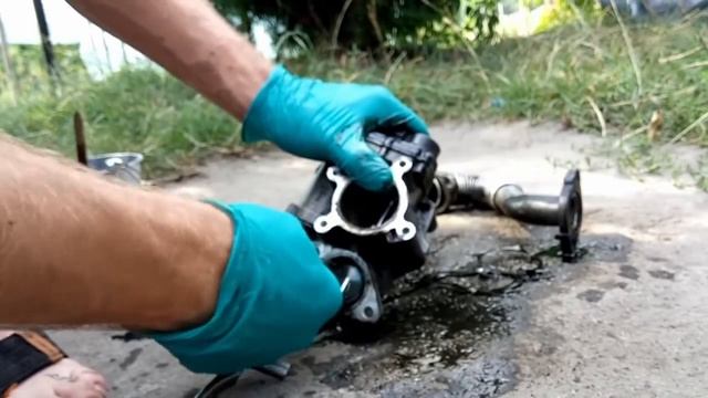 Renault Laguna 3 - Czyszczenie zaworu EGR 2.0 dCi 150ps / Egr valve cleaning смотреть онлайн