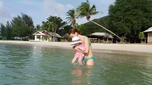 Первое плавание в море в 11 месяцев – остров Пханган, Таиланд