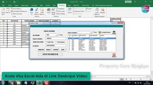 Cara Menampilkan Data ListBox Ke TextBox Doble Klik #Vba Excel