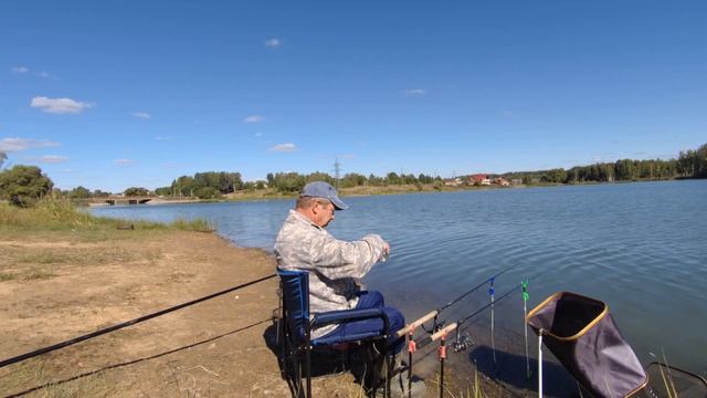 Рыбалка на фидер. Рузское водохранилище. смотреть онлайн
