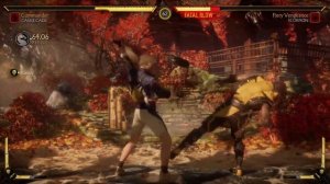 Mortal Kombat 11 - Cassie Cage Vs Scorpion (Very Hard)