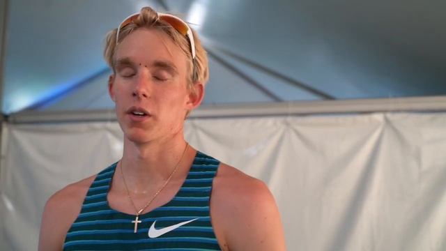 H.S. Star Simeon Birnbaum Toes The Line In Pro 1500m At USATF Champs!