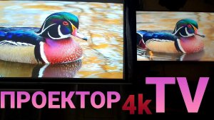 4K TV ПРОТИВ 4K ПРОЕКТОРА 2020,ЧТО ВЫБРАТЬ?  Epson EH–TW7000 vs SAMSUNG