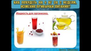 Как похудеть на 4 кг за 2 недели, изменив привычки питания?