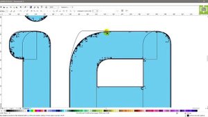 Уроки CorelDraw № 1 отрисовка логотипа по картинке