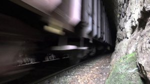 Old and rusty rail tunnels in Serbia - Trains in tunnels [4K]