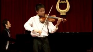 Wieniawski: Polonaise Brillante for Violin and Piano played by Evan Chuu